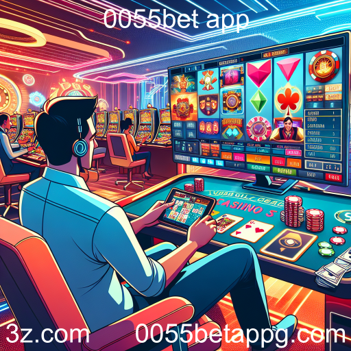 Descubra o Cassino Virtual no 0055bet App